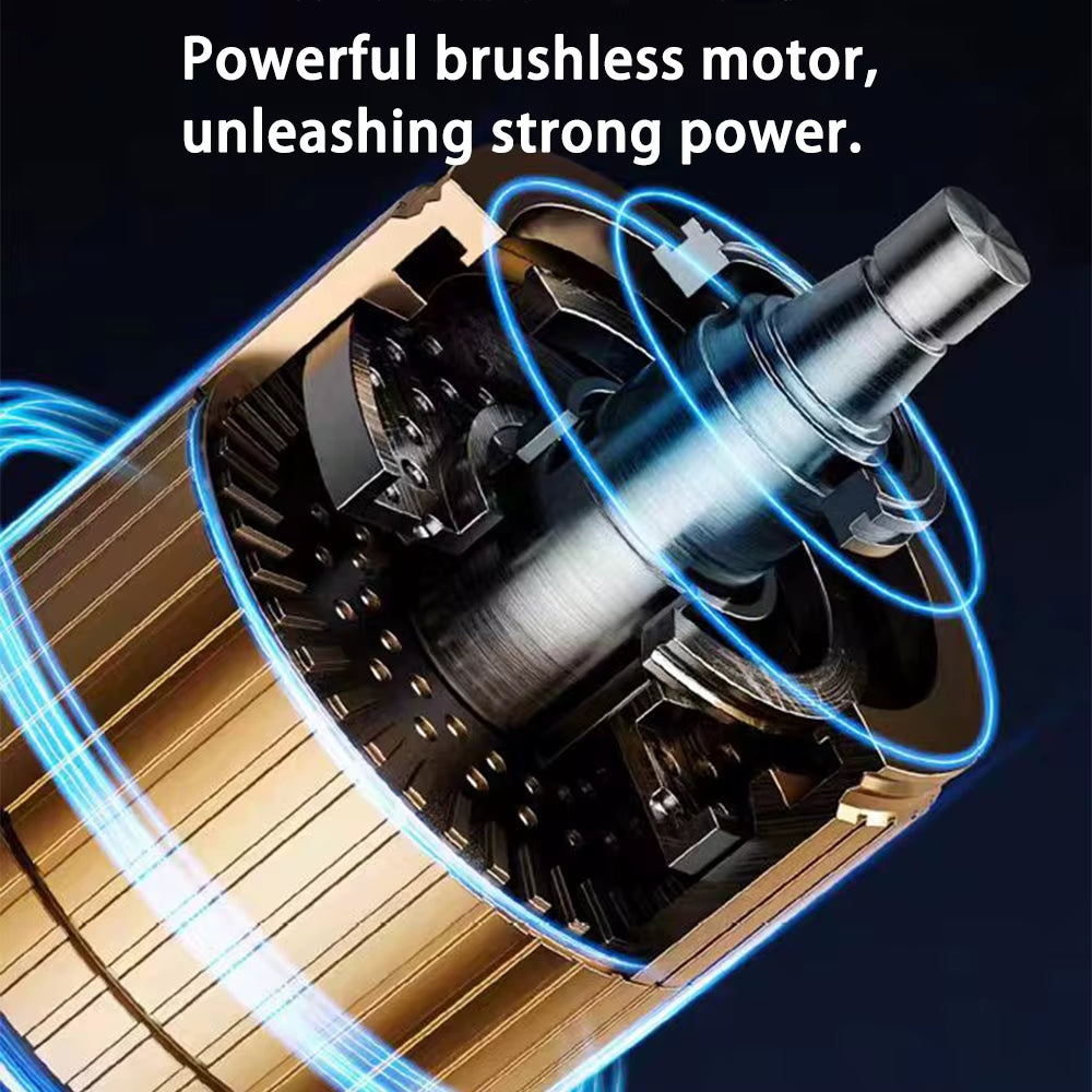 Brushless Reciprocating Saw High-Power Cutting Saw Handheld Multifunctional Household Small Electric Saw No Battery