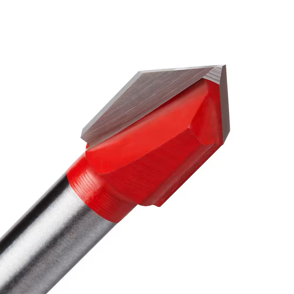 Carbide Glass and Tile Bit Set & Multi-Material Drill Bits Set (9-Pack)