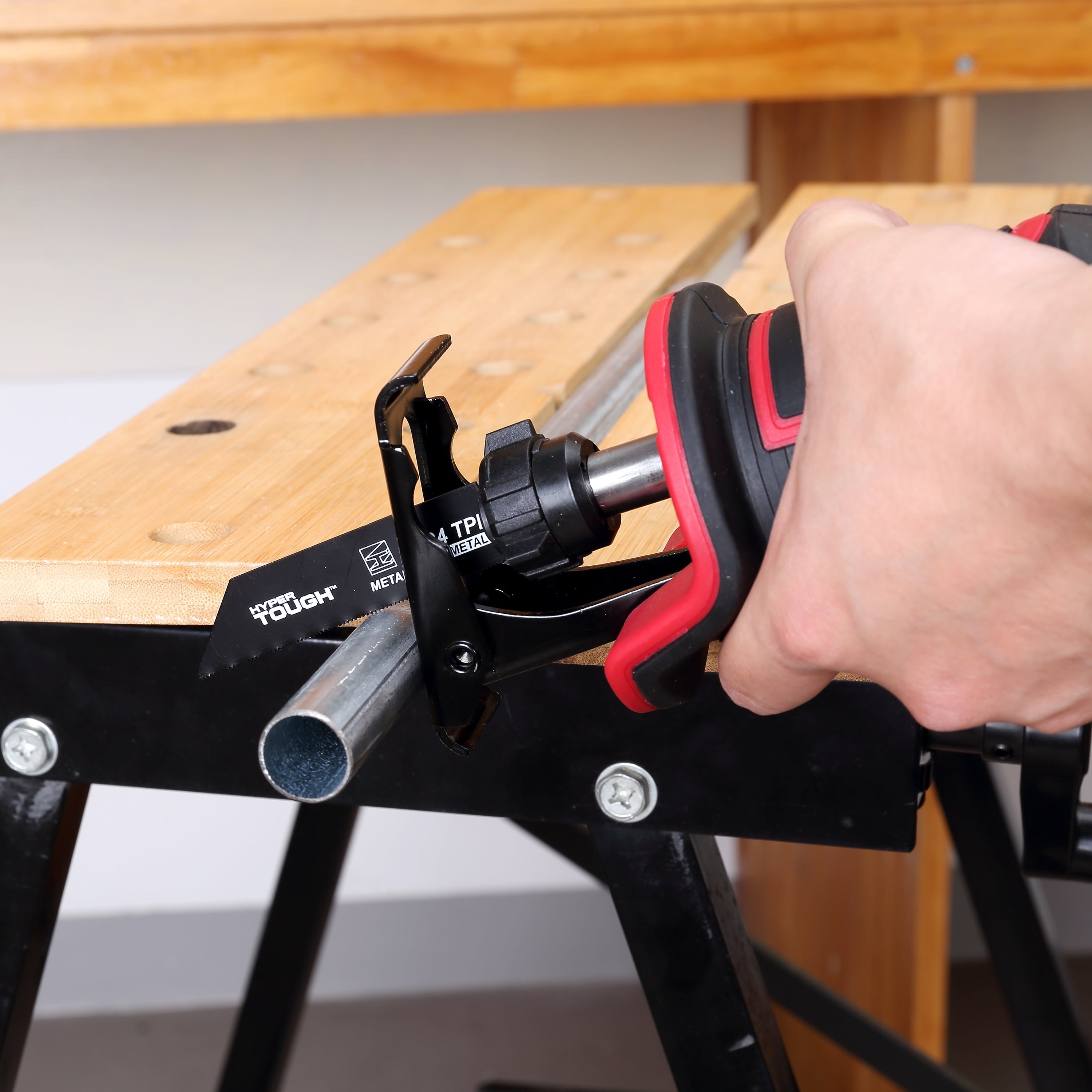 9 Piece Reciprocating Saw Blades, Steel Material