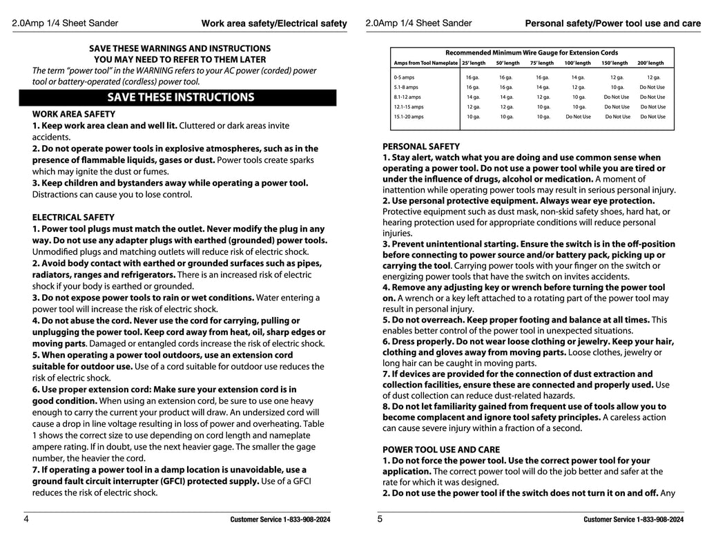 2 Amp Corded 1/4 Sheet Palm Sander with Dust Bag, Vacuum Hose Adapter, Punch Plate & 3 Sanding Sheets, New Condition